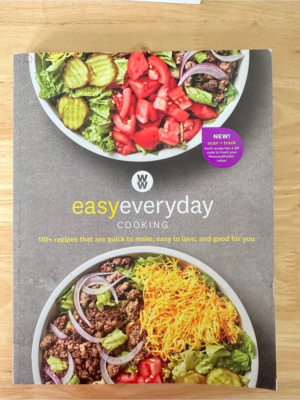 Weight Watchers Easy Everyday Cooking Cookbook - Gray